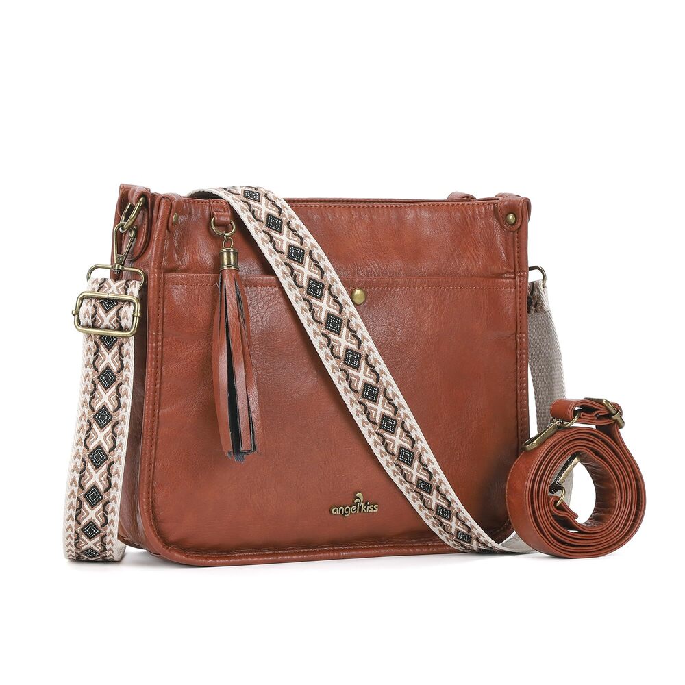2425 Crossbody Bags Trendy Vegan Leather Hobo Purses Shoulder Handbags